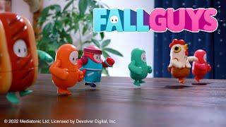 Fall Guys race in the house  Stop Motion