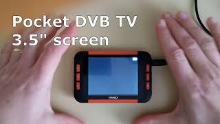 Vintage stuff I still use Zennox Nikkai Pocket 3.5 DVB TV testing in the train bus and boat