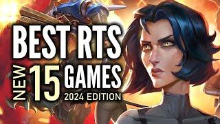 Top 15 Best NEW RTS Strategy Games That You Should Play  2024 Edition