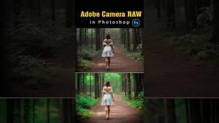 Adobe Camera RAW Photoshop Short Tutorial  Vidu Art #photoshopt #colorcorrection