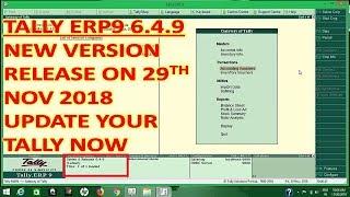 #Tally Erp9 6.4.9 - Tally New Version Release 6.4.9  Upgrade Your Tally