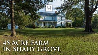 Victorian farmhouse on 45 acres  Shady Grove TN