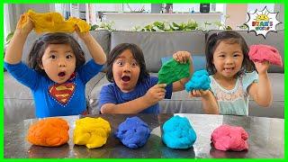 How to Make Playdough Homemade  DIY with Ryans World