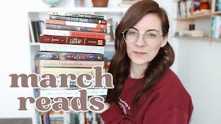 all the books I read in MARCH and the ones I quit