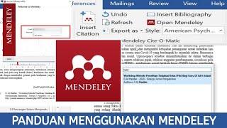 Panduan Lengkap Cara Download Membuat Referensi dan Sitasi Menggunakan Aplikasi Mendeley