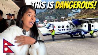 Boarding the Worlds Most Dangerous Flight to Tenzing-Hillary Lukla Airport 