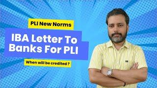 IBA Letter to Banks For PLI New Norms  16.07.2024 Letter