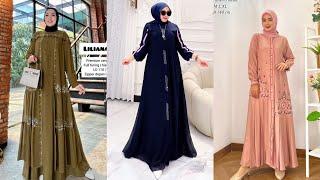 Trend Model Gamis Simpel Dan Elegan Cocok Buat Lebaran 2023