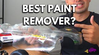 THIS WORKS Removing Paint From RC Car Body