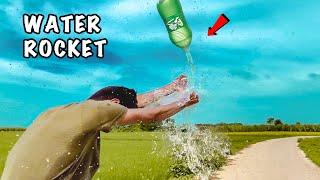 How To Make Powerful Water Rocket With Plastic Bottle  Water Rocket