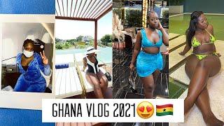 THE BEST GHANA VLOG OF 2021   FIRST TIME IN GHANA FOR 5 DAYS    I HAD A PEANUT ATTACK SMH