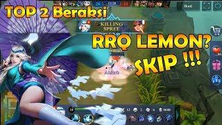 Ketika top 2 Siap Lengserkan RRQ LEMON 