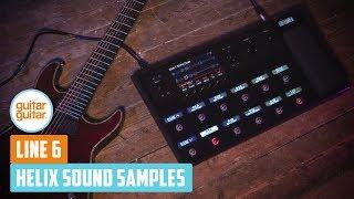 Line 6 Helix Floor Demo & Sound Samples  guitarguitar