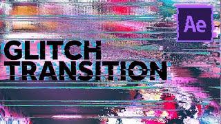 Glitch transition setup using standard effects  After Effects Tutorial