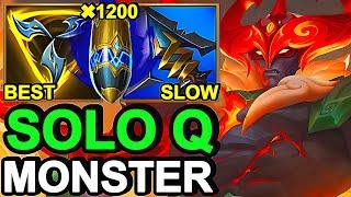 Wild Rift China Aatrox Top - Solo Carry Best Aatrox Build Runes - Challenger Solo Rank Gameplay