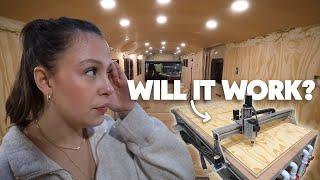 Walls + Ceilings with perfect cuts  Skoolie Build Ep. 11