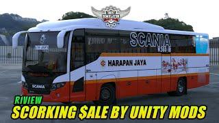 RIVIEW MOD SCORPION KING Sale by Unity mods Full Anim Bussid v3.3