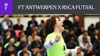 HIGHLIGHTS Belgian Futsal Cup FT Antwerpen - RSCA Futsal  2023-2024
