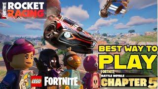 Lego Fortnite & Rocket Racing Fortnite  RX 6600 + Ryzen 5 3600  Maxed Settings RT 1080P  Test