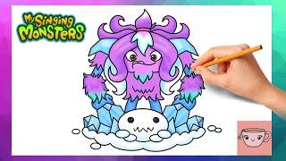 How To Draw Glaishur from My Singing Monsters   MSM  Easy Step By Step Drawing Tutorial