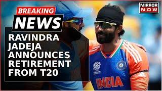 Ravindra Jadeja Announces Retirement From T20 Internationals Cricket  Breaking News  English News