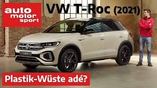 VW T-Roc Facelift 2021 Erst Hartplastik-König jetzt Premium?  auto motor und sport