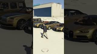 All gold luxury car in GTA V #gta5 #shorts