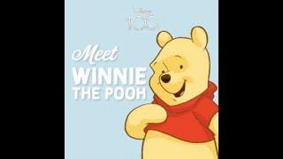 Flip Through Disney 100 Meet Winnie The Pooh book -Children Story
