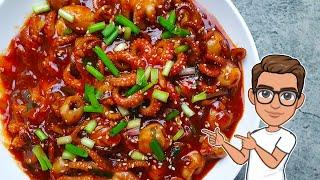 Korean Spicy Baby Octopus Recipe  Spicy Stir-Fried Octopus  Nakji Bookeum