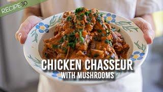 Creamy Chicken Chasseur with Mushrooms