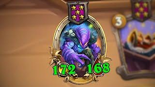 +10001000 From ONE Unit?  Hearthstone Battlegrounds