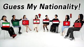 8 Middle Easterns Guess Each Others Nationality What country Im From?