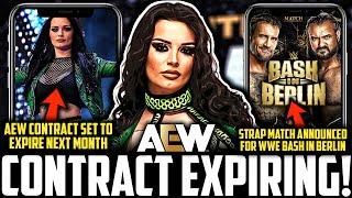 AEW Saraya CONTRACT EXPIRING  WWE Return POSSIBLE?  WWE CM Punk vs McIntyre STRAP MATCH CONFIRMED