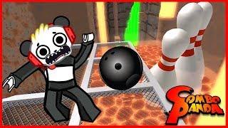 Roblox Escape the Bowling Alley Bowling OBBY Lets Play with Combo Panda