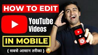 How to EDIT VIDEOS for YOUTUBE  Basic And Easiest Video Editing Methods for BEGINNERS
