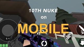 krunker 10th nuke on mobile