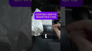 RECEBIDOS DO ALIEXPRESS E SORTEIO GRÁTIS DE SMARTWATCH PARA VOCÊS