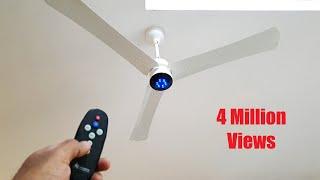 Smart BLDC Ceiling Fan Designed in India - Works with AlexaGoogle Assistant - Atomberg Renesa+