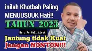 inilah khotbah Pdt Mell Atock yg paling menusuk hati Jantung tidak kuat Jangan N0NT0N