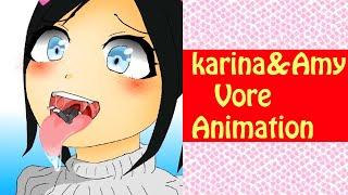 【vore】karina&Amy VoreAnimation【丸呑み】