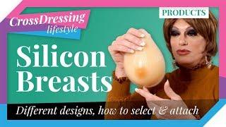 Silicone breast forms for crossdressers transgender drag queens  Breast form adhesives