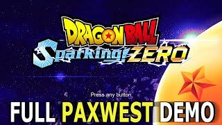 Full DRAGON BALL Sparking Zero Demo Gameplay - No Commentary  PAX WEST 2024