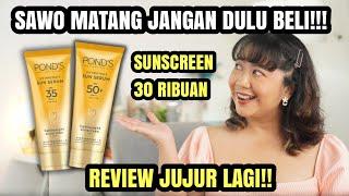 REVIEW JUJUR SUNSCREEN PONDS UV PROTECT SUN SERUM  SUNSCREEN MURAH 30 RIBUAN