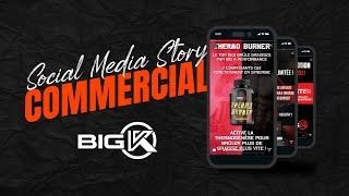 Story Commercial for BigK First Set  Animated Instagram Ads 2021