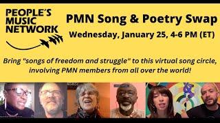 Songs of Freedom and Struggle Peoples Music Network Online Swap