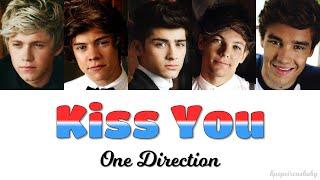 April Fools Kiss You - One Direction Color Coded Lyrics ENG