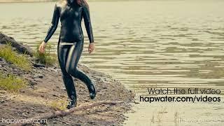 Frogwoman Anna - Wetsuit & Riding Boots - 4K Preview