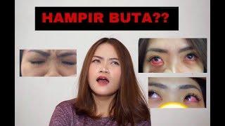 MY EYELASH EXTENSION HORROR STORY with FULL VIDEO and PICTURES - Beauty Gone Wrong Bahasa