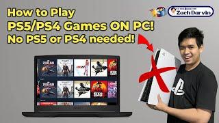 How to Play PS5  PS4 Games on PC without a PS5  PS4  Guide to PS PREMIUM on PC