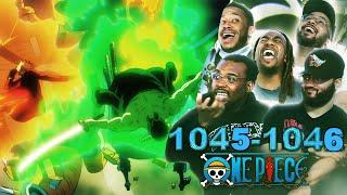 SANJI VS QUEEN & ZORO VS KING BEGINS One Piece Eps 10451046 Reaction